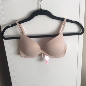 Tan PINK Wear Everywhere Push-up bra